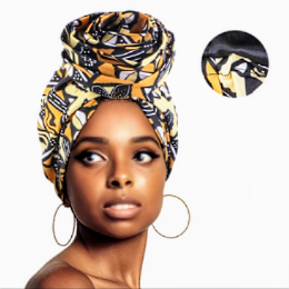 Bonnet coiffe intérieur satin