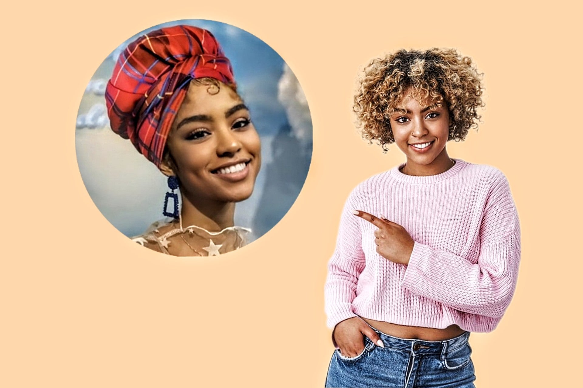 Bonnet madras en satin (AVEC BANDE)