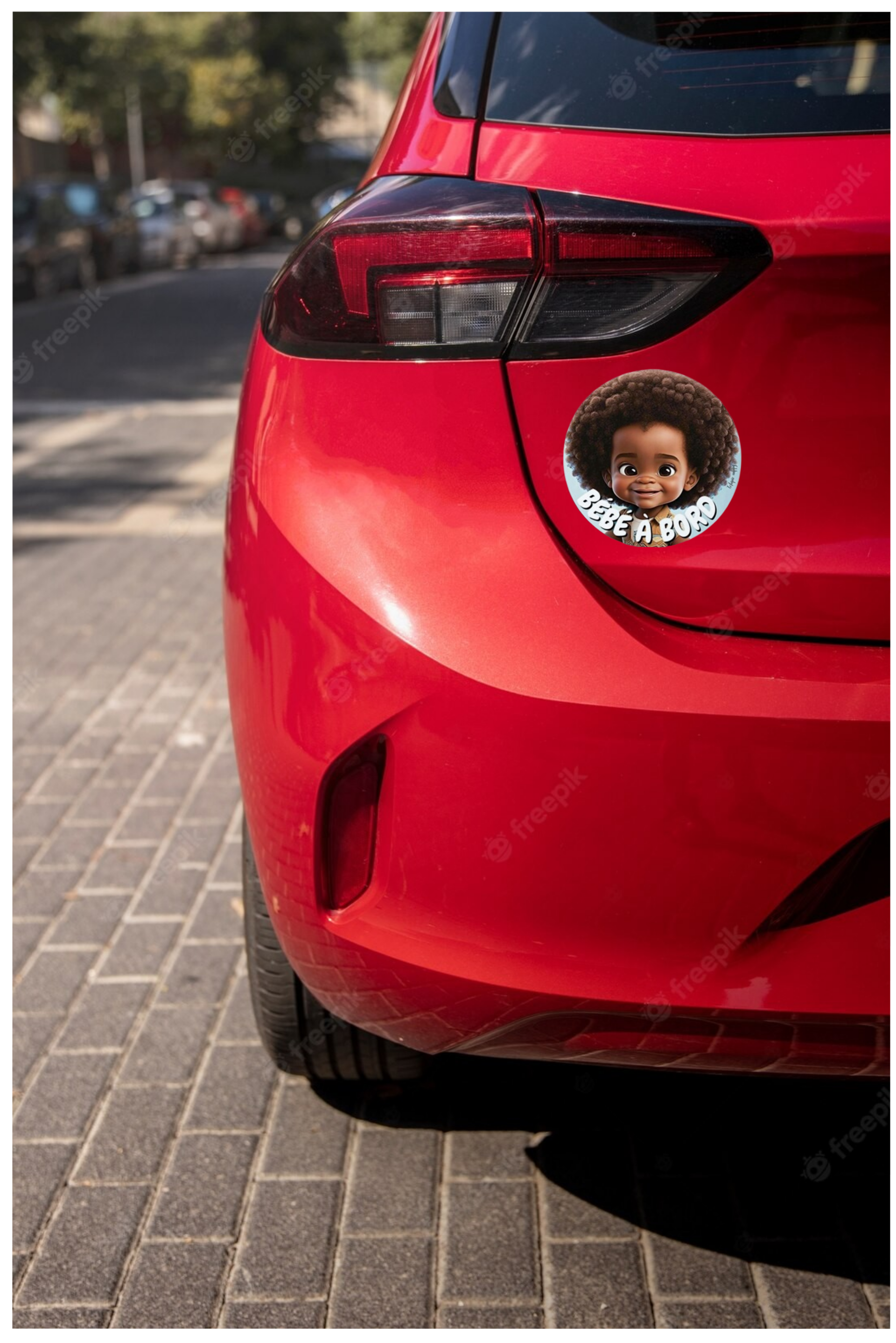 Magnets voiture "Bébé(s) à bord"