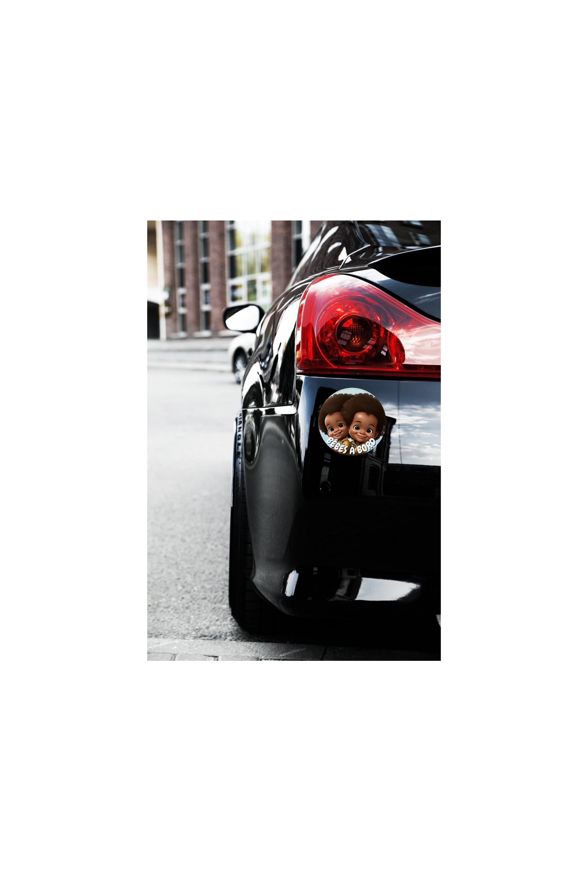 Magnets voiture "Bébé(s) à bord"