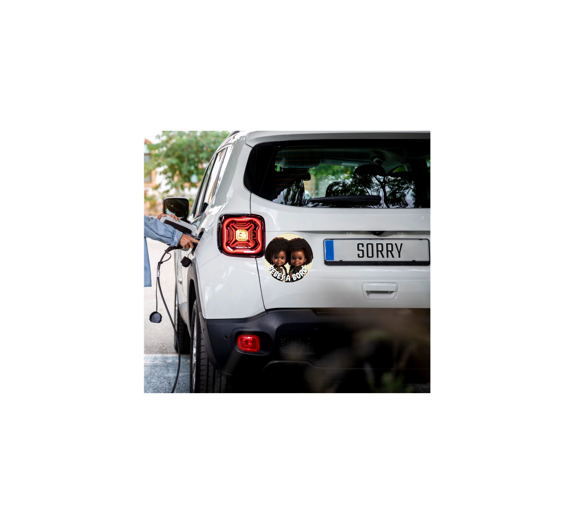 Magnets voiture "Bébé(s) à bord"