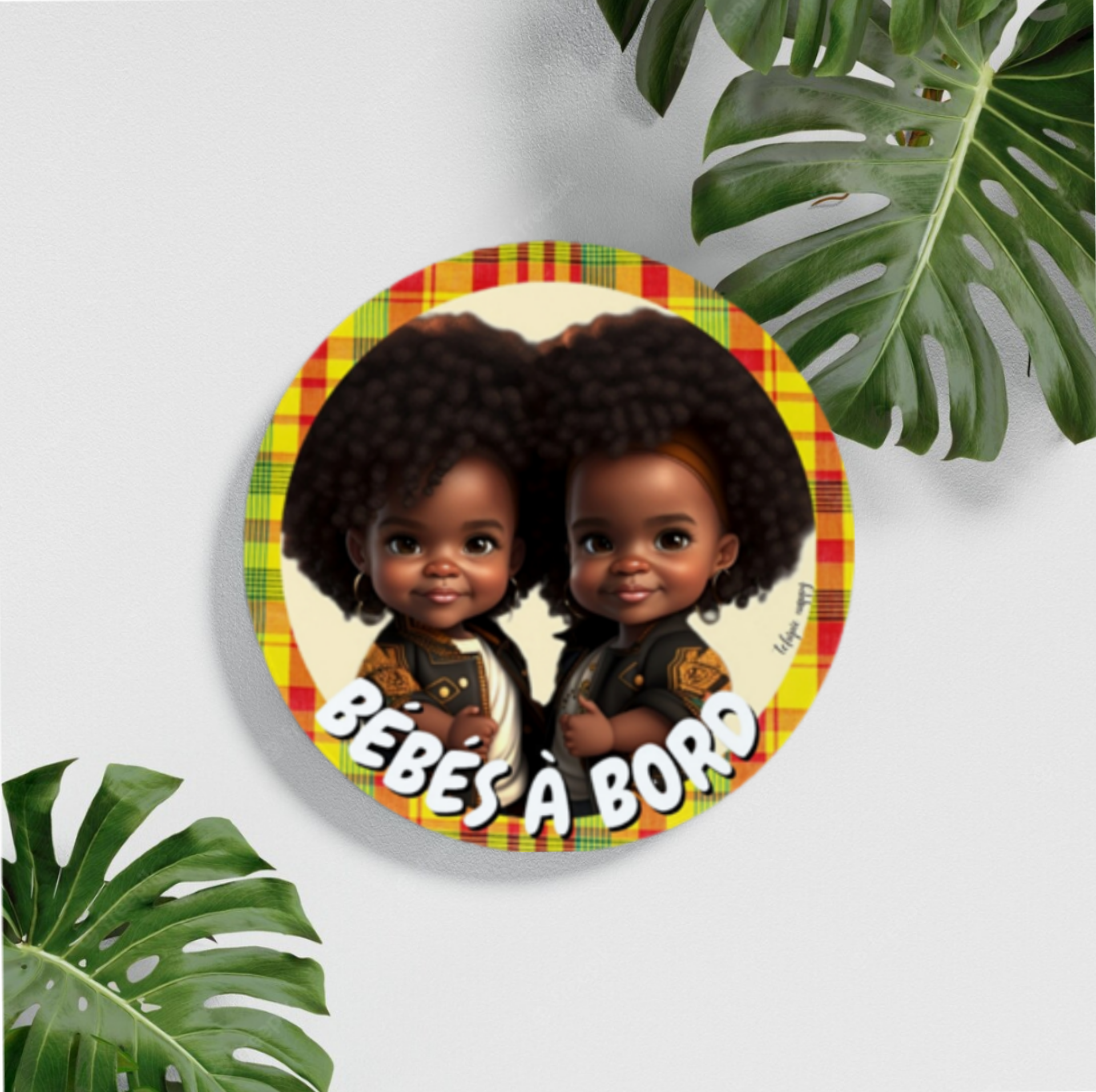 Magnets voiture "Bébé(s) à bord"