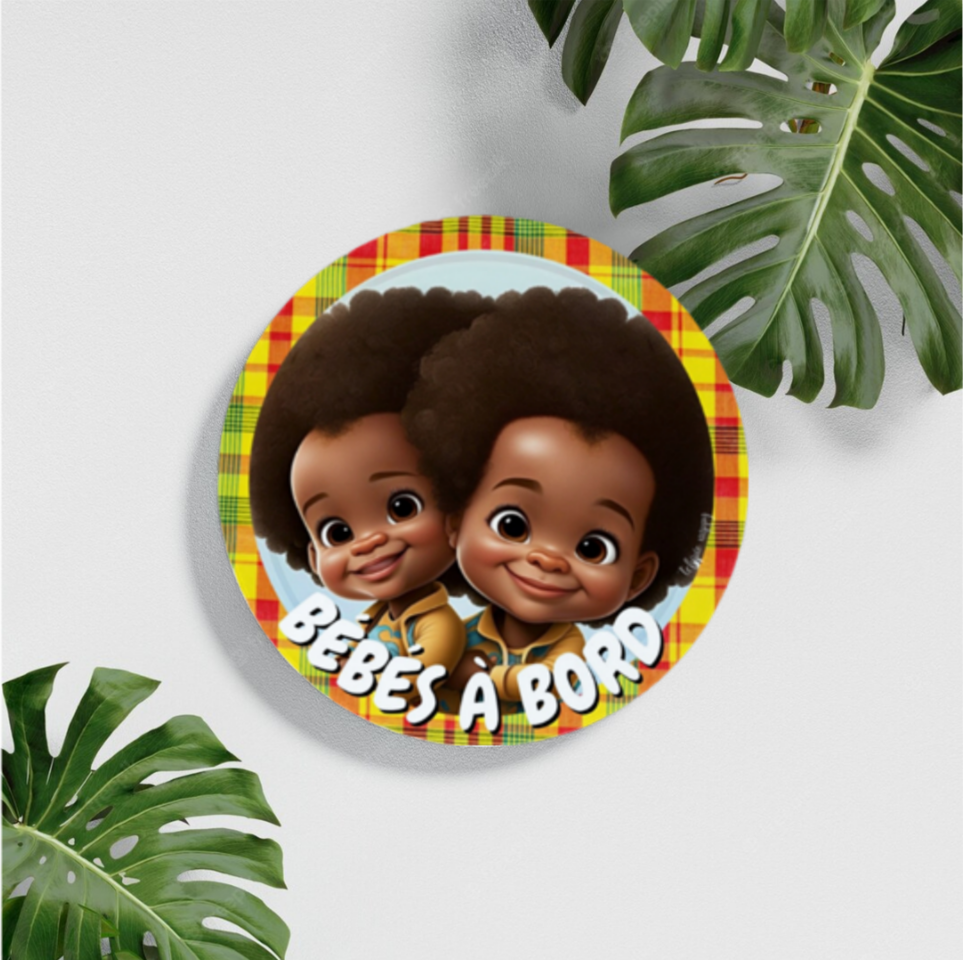 Magnets voiture "Bébé(s) à bord"