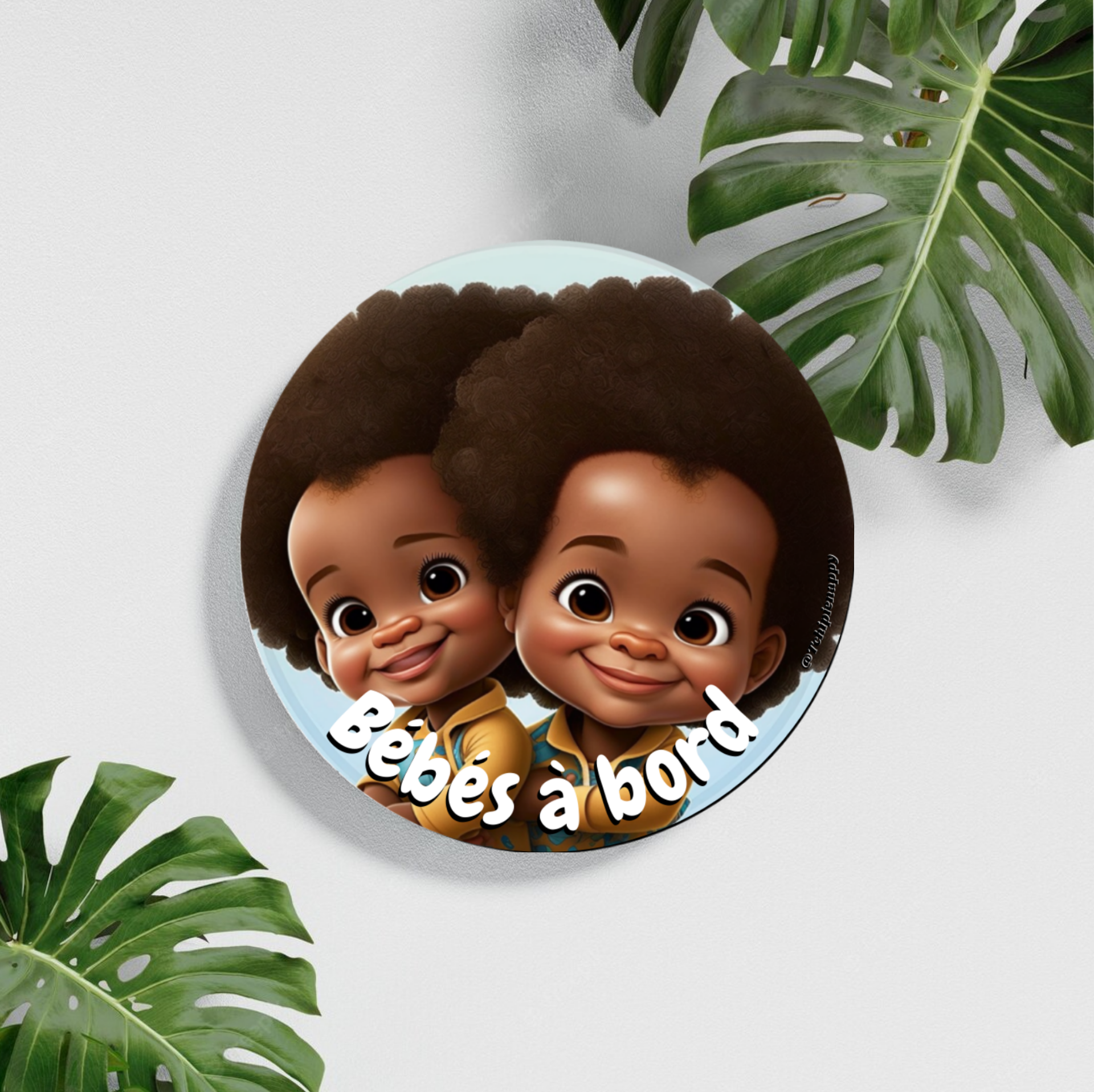Magnets voiture "Bébé(s) à bord"