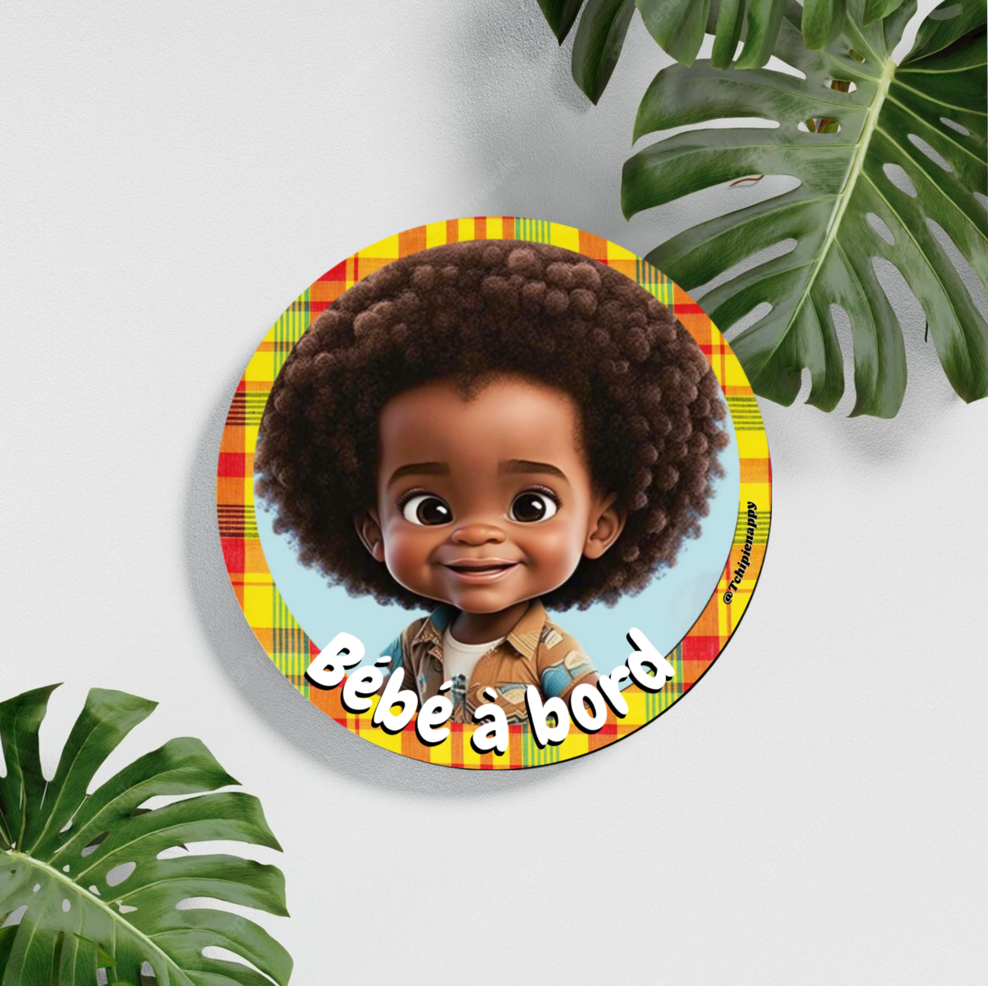 Magnets voiture "Bébé(s) à bord"