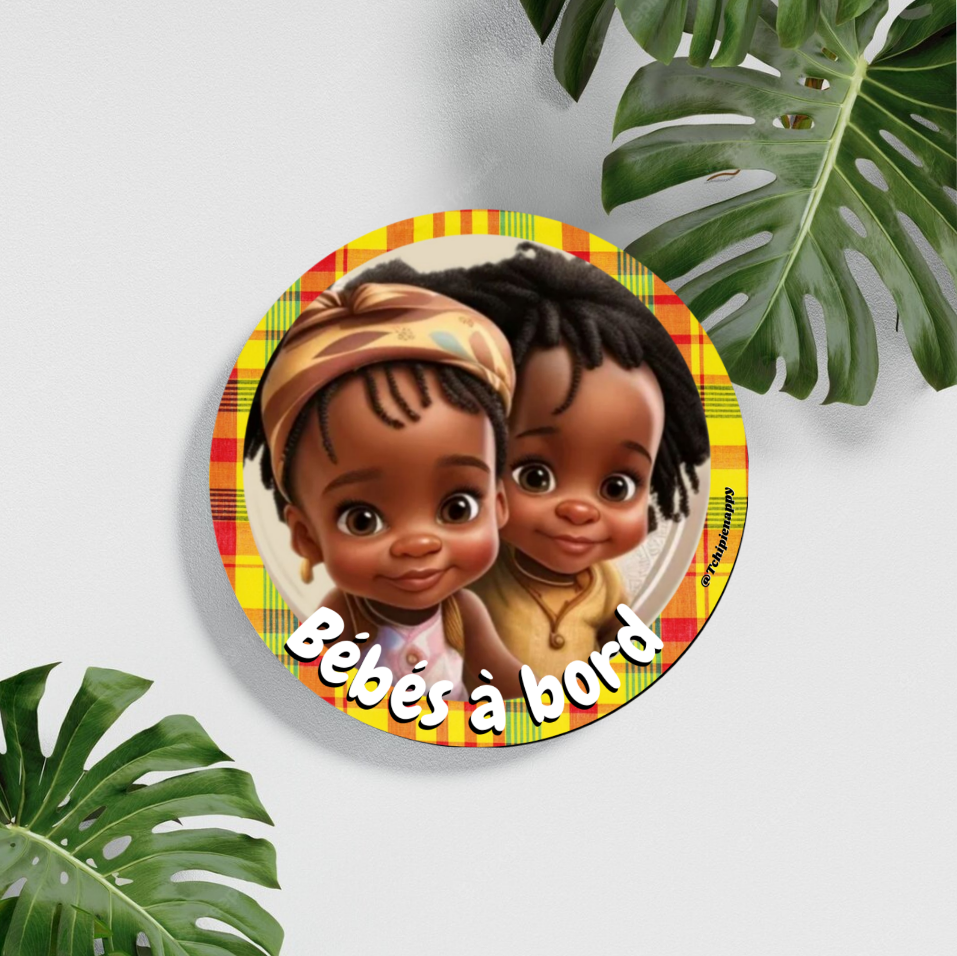 Magnets voiture "Bébé(s) à bord"