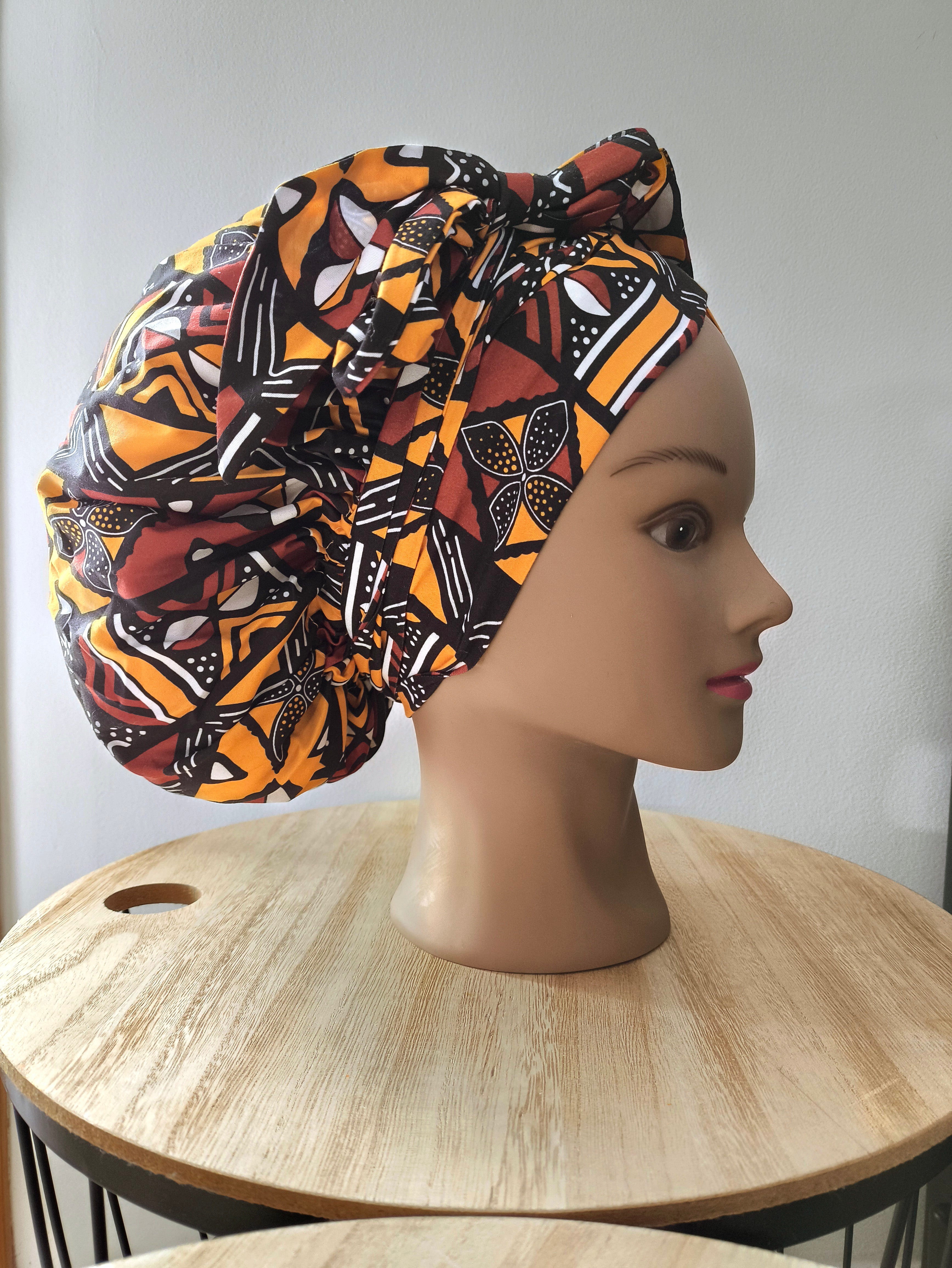 Bonnet wax en satin (AVEC BANDE)