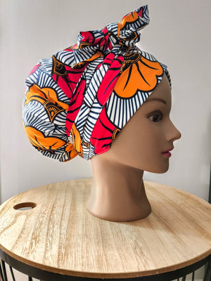 Bonnet Satin & Wax - Taille Unique - 1 Acheté = 1 Offert (2 Bonnets) - NEUF Avec Étiquettes - Multicolore