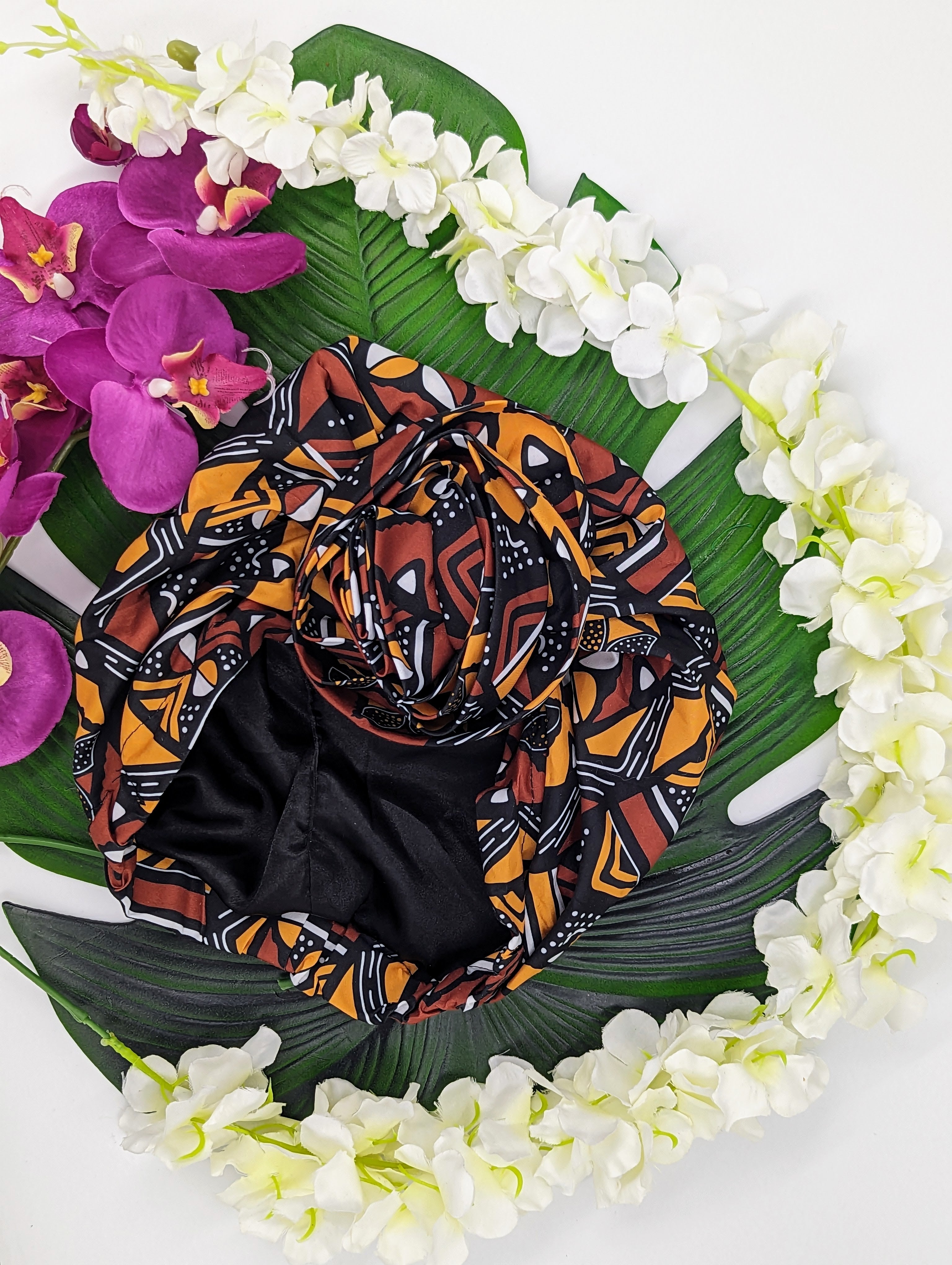 Bonnet coiffe intérieur satin