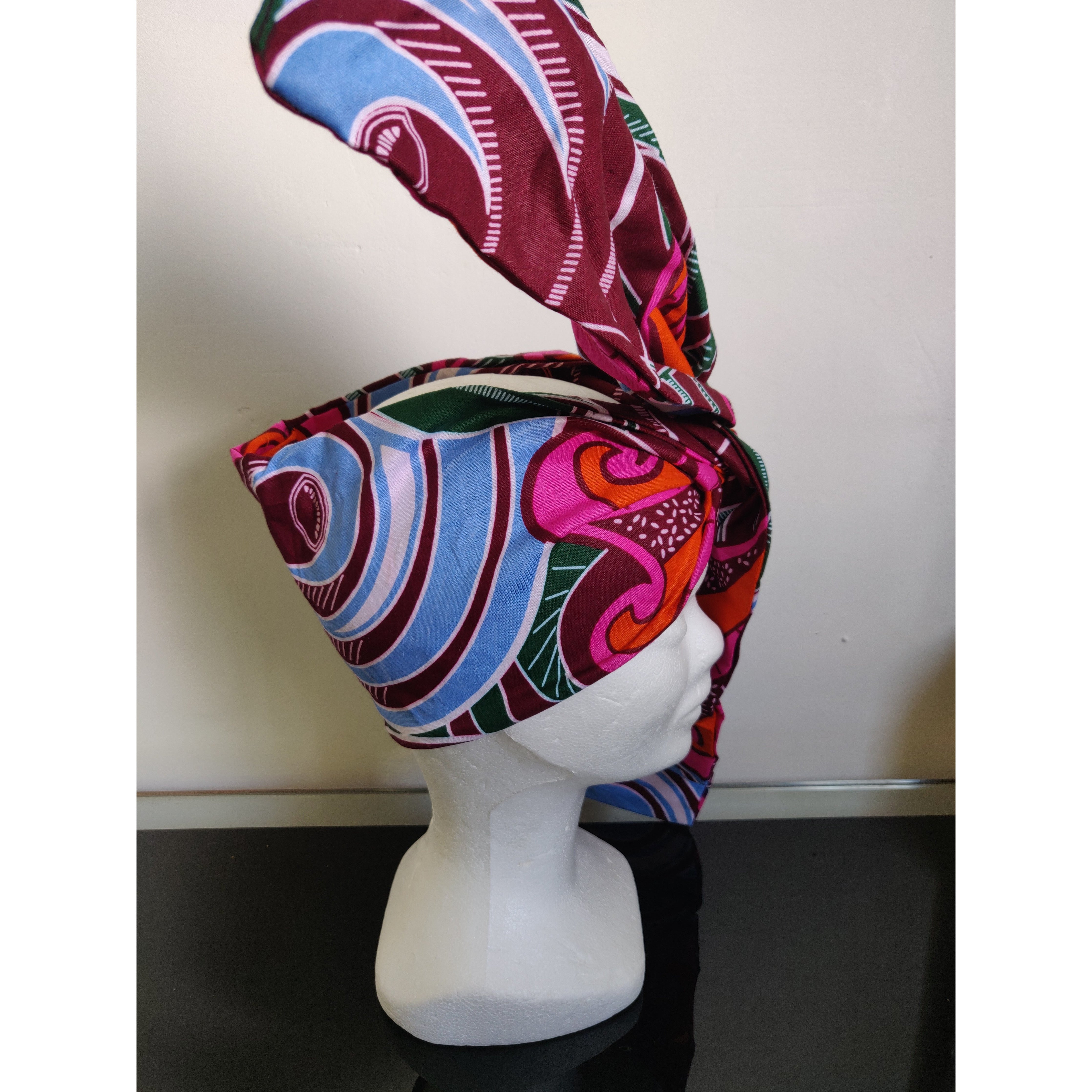 Foulard Rigide Demi-Tete modulable