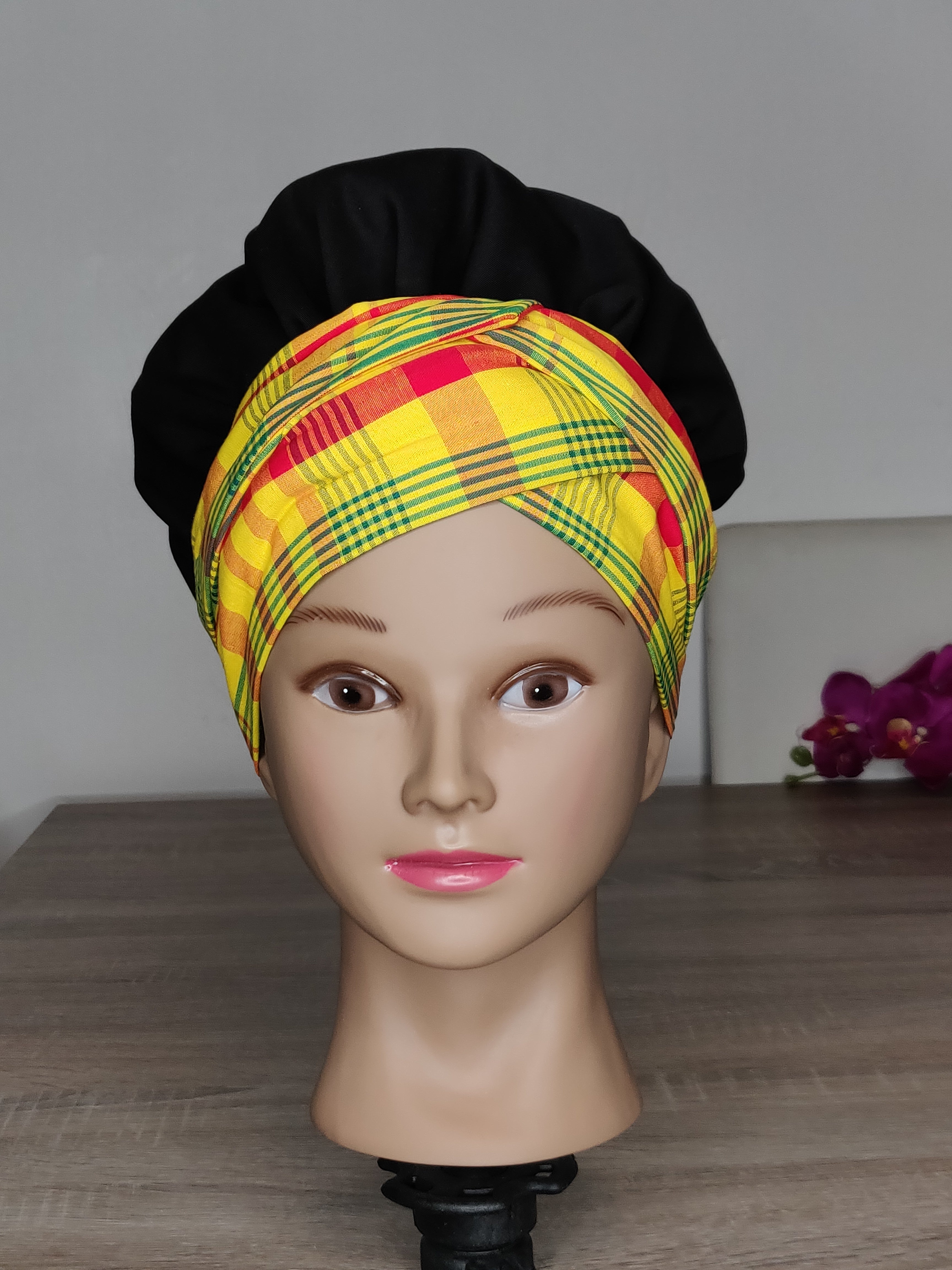 Bande foulard pour bonnet