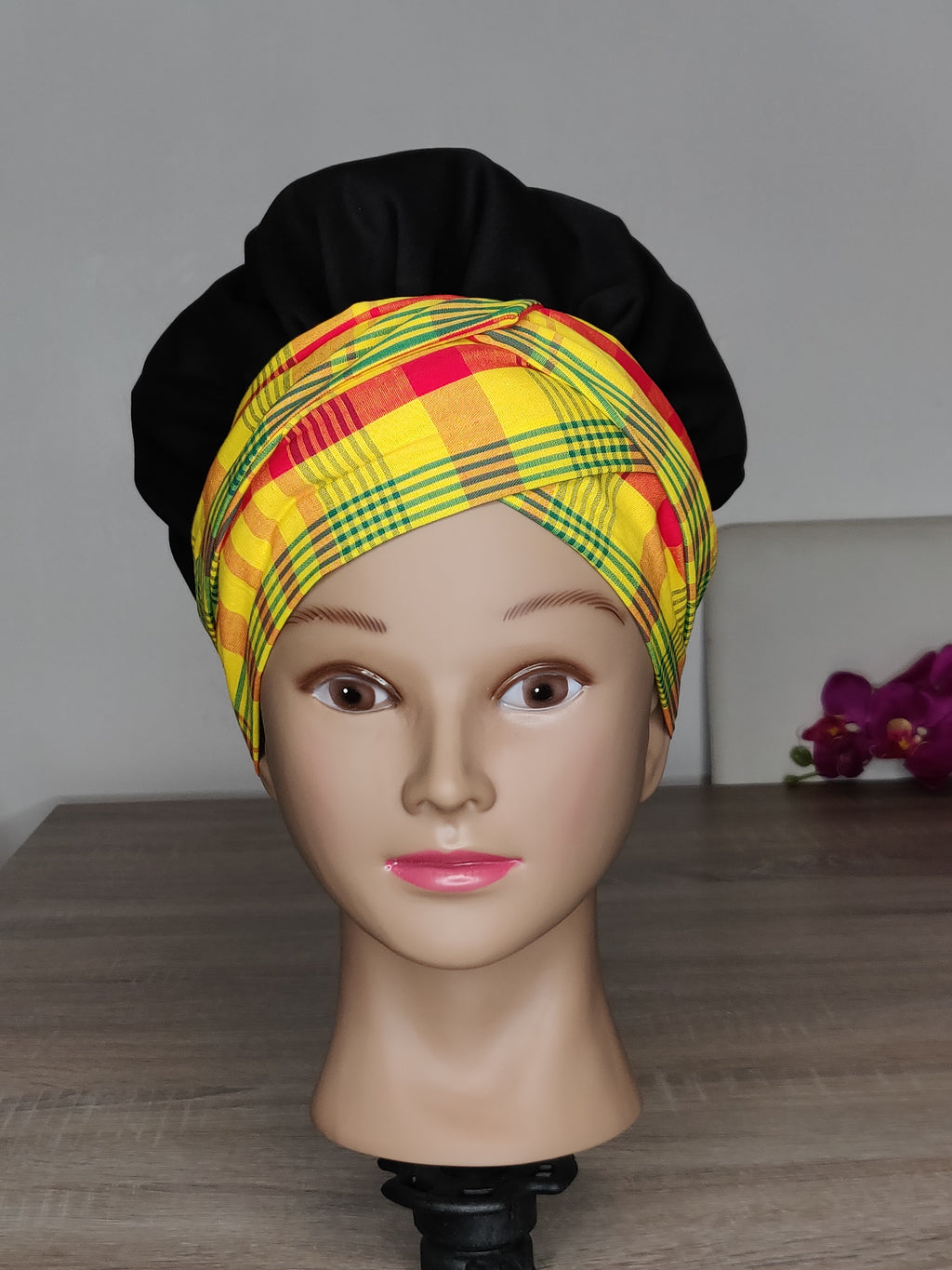 Bande foulard pour bonnet