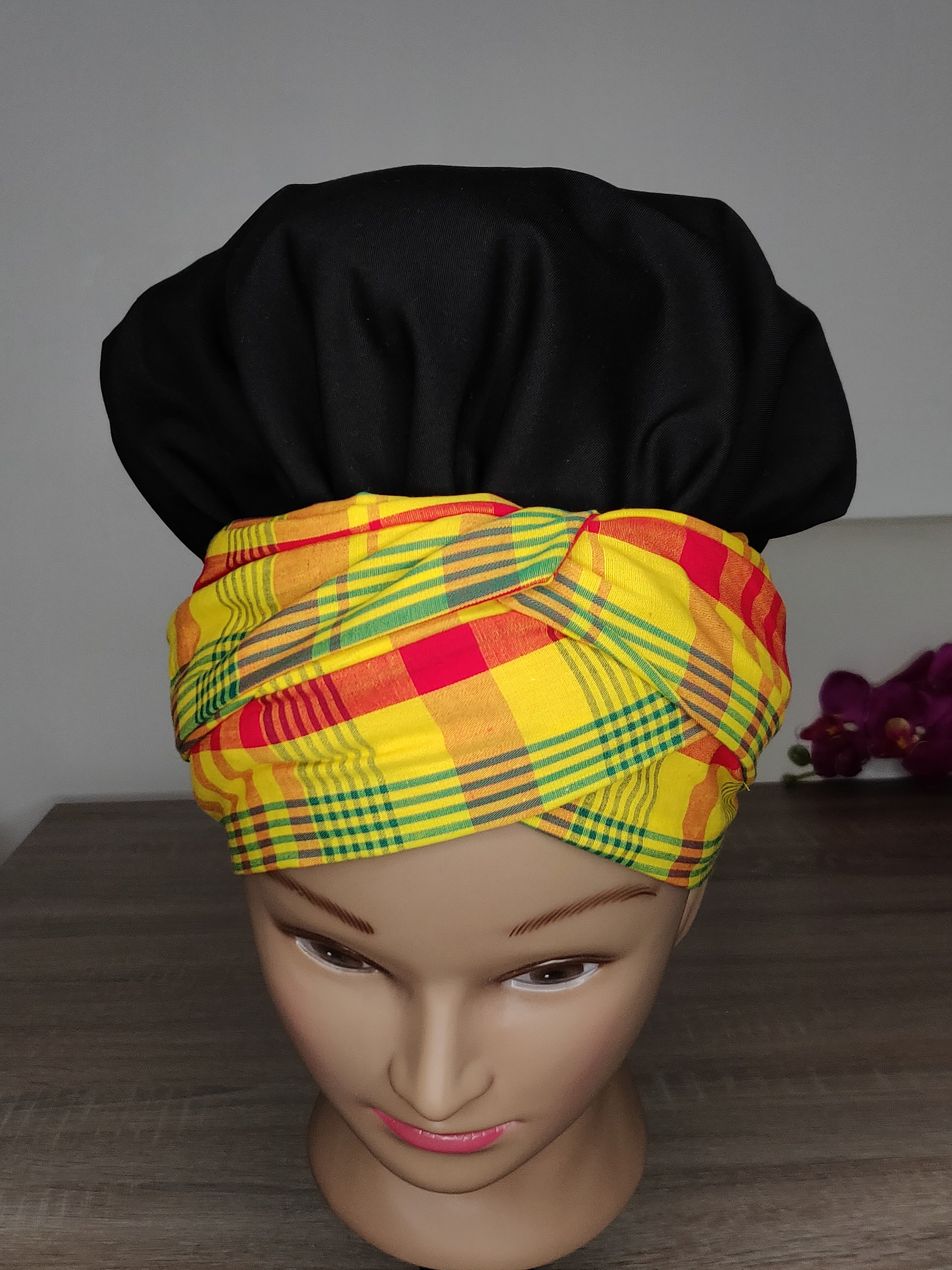 Bande foulard pour bonnet