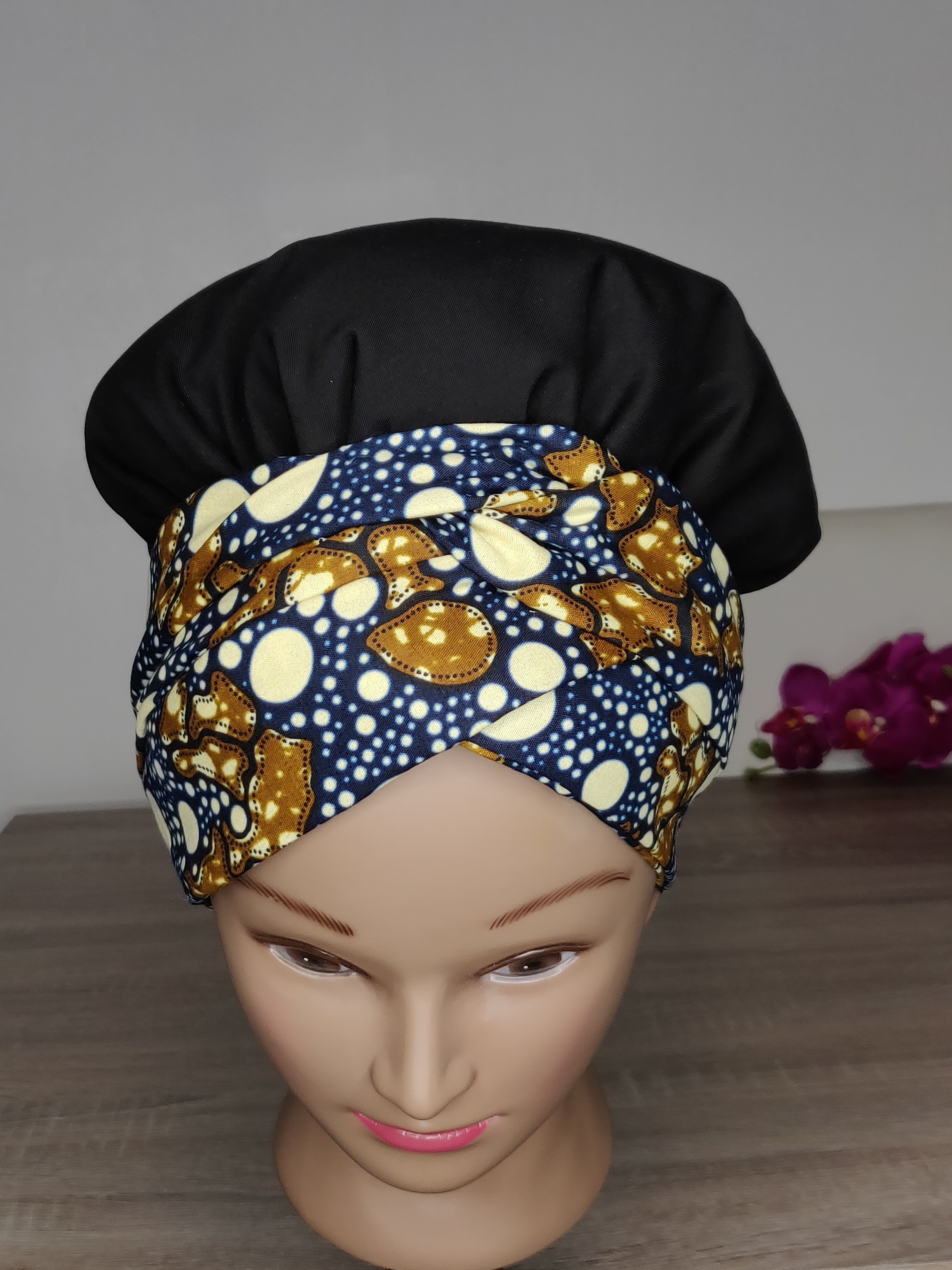 Bande foulard pour bonnet