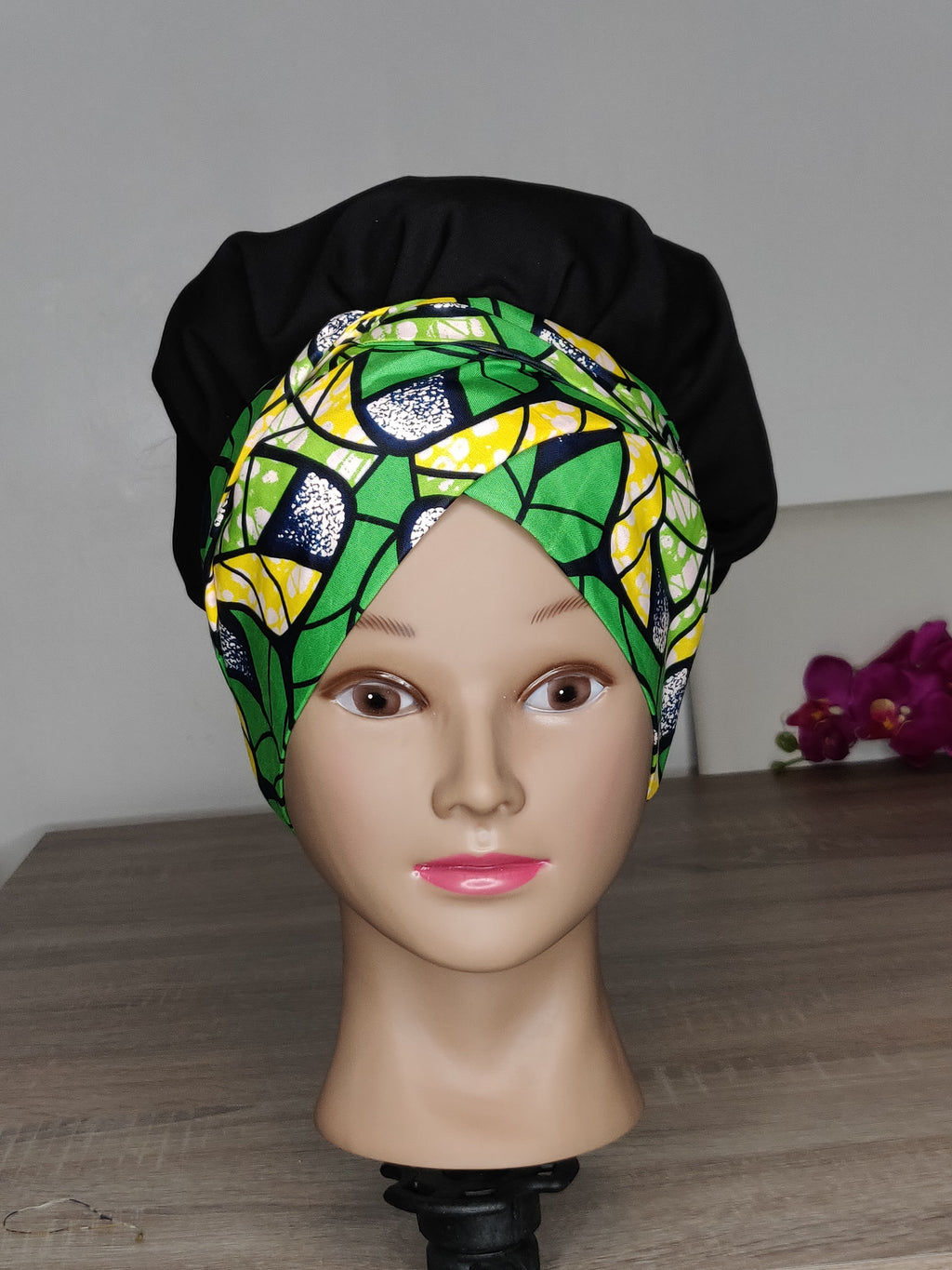 Bande foulard pour bonnet