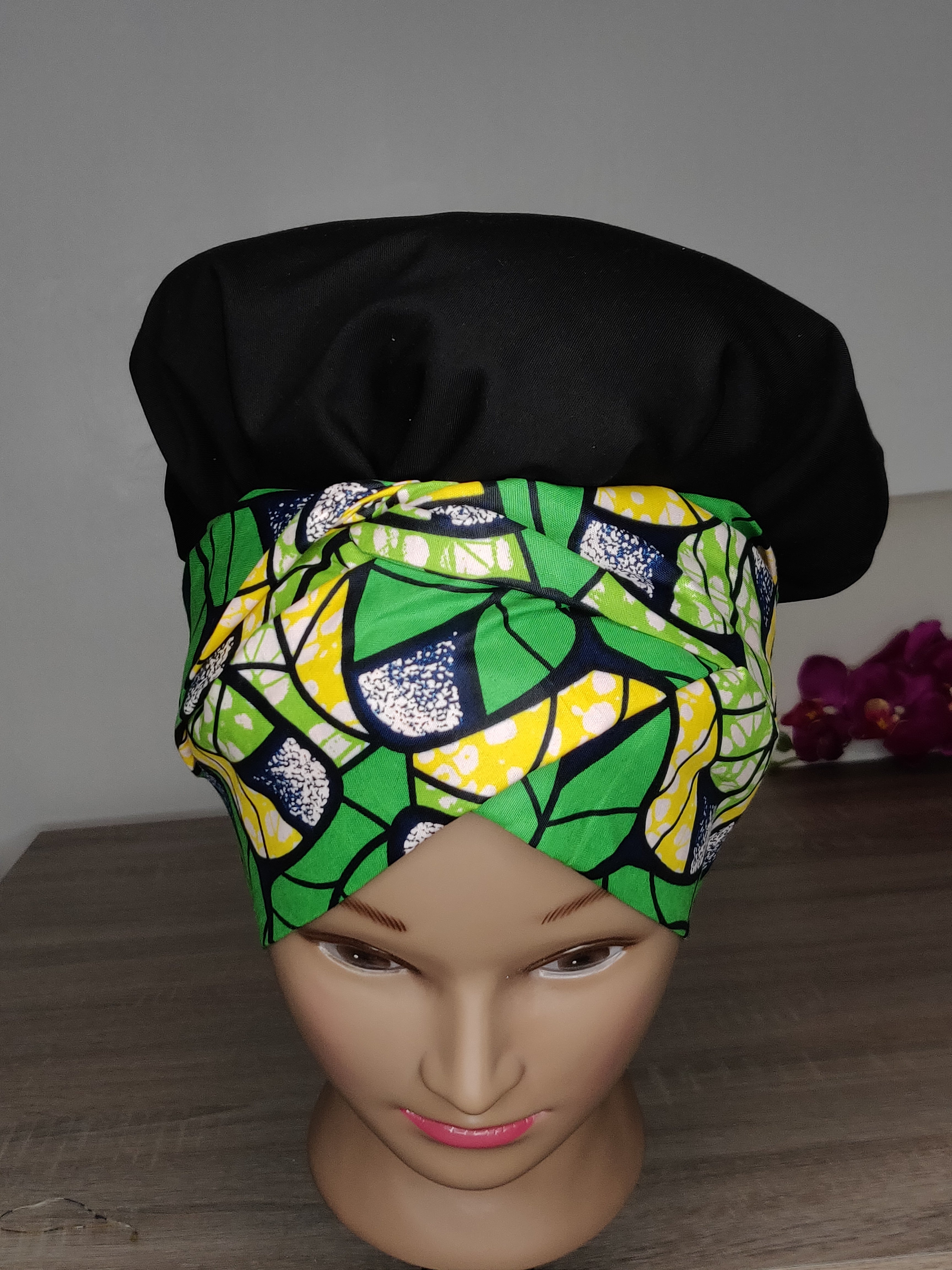 Bande foulard pour bonnet